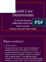 3.Health Care Determinants