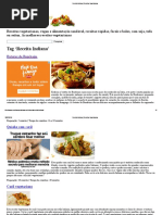 Receita Indiana _ Receitas Vegetarianas