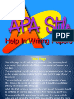 APAWorkshop (Updated 05 2010)