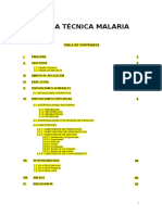 Norma Técnica Malaria