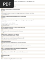 Dental Assistant Exam Practice Questions | PDF | Dentistry | Dentures