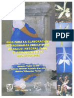 Guia para La Educacion Del Embarazo en Adolescentes