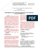 Diagrama de fase, sólido-líquido