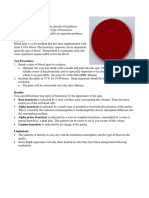 Hemolysis - Blood Agar Intended Use