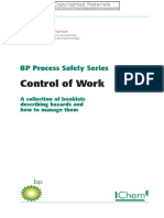 BP Process Safety Series, Control of Work-2007