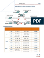 Diseño VLSM red 192.168.1.0/24 con 9 subredes