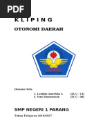 Download K L I P I N G - Otonomi Daerah 2 by ita SN328661335 doc pdf