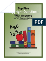 Top 5 Copyright Questions Fort Pt Teacher Authors