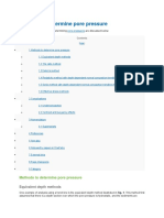 Methods To Determine Pore Pressure