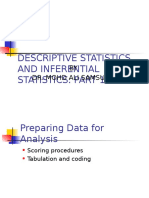 Descriptive and Inferential Statistics Part 1 2015