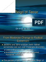 Reign of Terror: From Moderate Change to Radical Extremism