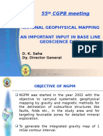 55 CGPB Meeting: National Geophysical Mapping An Important Input in Base Line Geoscience Data