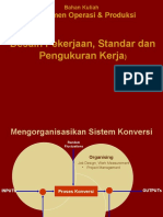 Materi Power Point Desain Pekerjaan Standar OP & Produksi Serta Pengukuhan Kerja