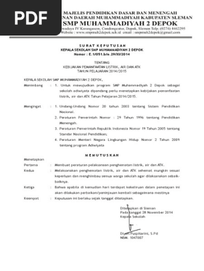 Sk Hemat Energi