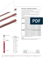 Earthing: Earth Rods - Copperbond Threaded