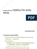 Anemia Hemolitik Non-Imun