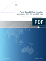 Aus Points Based Skilled Migration 1119 PDF