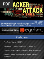 Etchcal Hacking and Cyber crime Investigation