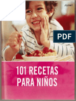 101 Recetas para Niños PDF