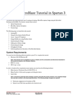 Edk 8.1 Microblaze Tutorial in Spartan 3: Objectives