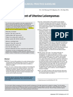 The Management of Uterine Leiomyomas - Society of Obstetricians and Gynaecologists of Canada.