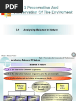 Chapter 3 - Analysing The Balance in Nature