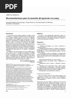 Recomendacion Para Pacientes Con Asma