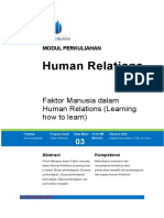 Human Relations - Ke 3