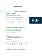 Conjuntos Numéricos