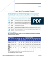 Cisco Firepower Next-Generation Firewall: Performance Highlights