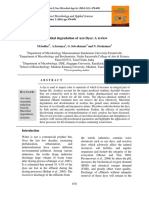 Microbial Degradation of Azo Dyes: A Review