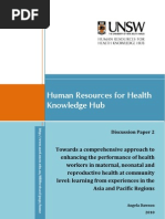 Download HRH in Maternal Health Performance Discussion Paper_2_290410 by ajdawson SN32869627 doc pdf