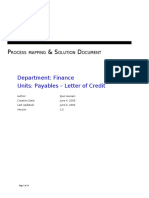 LC Process Mapping and Solution PDF