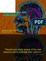 The Role of The Will in Wellness