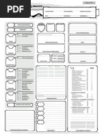 D&D 5E - Ficha de Barbaro