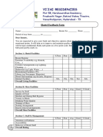 Hostel Feedback Form