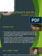 Francis Bacon: Knowledge Is Power'