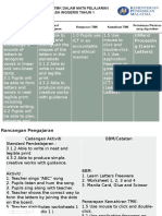 Kemahiran TMK Dalam Mata Pelajaran Bahasa Inggeris Tahun 1: I) Word Processin G (Learn-Letters)