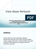 Insisi Abses Peritonsil