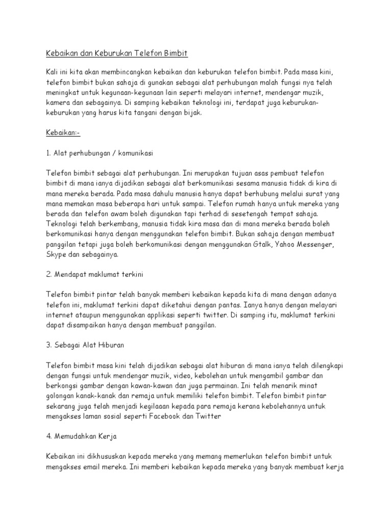 Surat Amaran Kepada Bermain Telefon Bimbit Waktu Kerja
