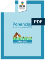 Libros X Jornadas IDERA Compilado