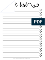 Task List PDF