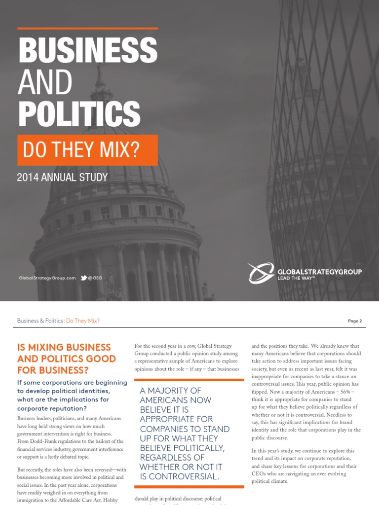 2014 Business and Politics Report | PDF | Chipotle Mexican Grill ...