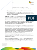 24 04 2011 - El gobernador Javier Duarte de Ochoa en entrevista informa sobre operativos de seguridad durante periodo vacacional