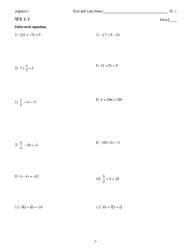 Ws 3 3 | PDF | Teaching Methods & Materials