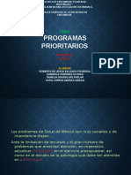 Programas Prioritarios