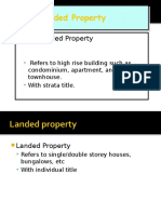Landed Property Non Landed Property 2