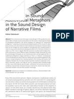 Emotions in Sound Audiovisual Metaphors in the Sound Design of Narrative Films