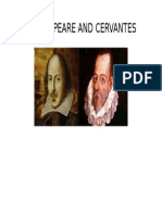 Shakespeare and Cervantes