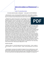 În Creier Se Intră de Mână Cu Dumnezeu - Leon Danaila